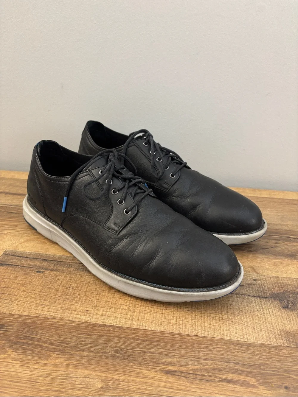 Cole Haan Grand Atlantic Lace Up Leather Oxford Black Men’s